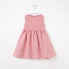 Платье для девочки MINAKU: Cotton collection, цвет красный, рост 98 см - Фото 6