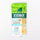 Зубочистка TitBit ДЕНТАЛ+ для собак маленьких пород,  мясо индейки 28 г - Фото 1
