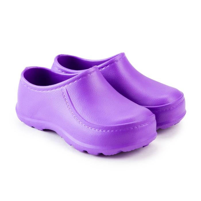 Галоши детские, цвет фиолетовый, размер 28 - Фото 1