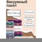 Вакуумный пакет для хранения вещей «Смайлики», 70×100 см, с рисунком 5539137 - фото 9198345