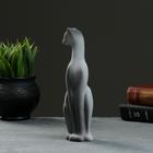 Фигура "Кошка Багира наклоненная" серая/черный 4х5х20см - Фото 2