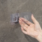 Крючок держатель самоклеящийся Доляна, 2 детали, 5.7×5.7×1 см, прозрачный - Фото 13