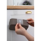 Крючок держатель самоклеящийся Доляна, 2 детали, 5.7×5.7×1 см, прозрачный - Фото 4