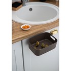 Крючок держатель самоклеящийся Доляна, 2 детали, 5.7×5.7×1 см, прозрачный - Фото 3