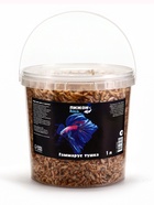 Корм для рыб и черепах «Пижон» гаммарус тушка, ведро, 1 л - Фото 3