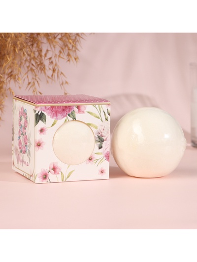 Бомбочка для ванны "С 8 марта, цветы"