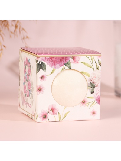 Бомбочка для ванны "С 8 марта, цветы"