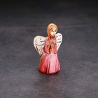 Сувенир "Ангел" мини, 6х3,5 см, селенит - фото 9198578