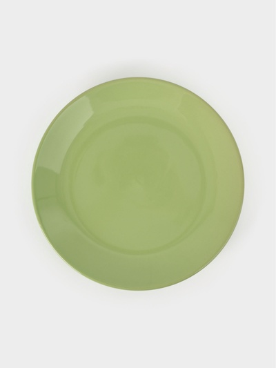 Десертная тарелка Доляна «Пастель», d=19 см, керамика, зелёная