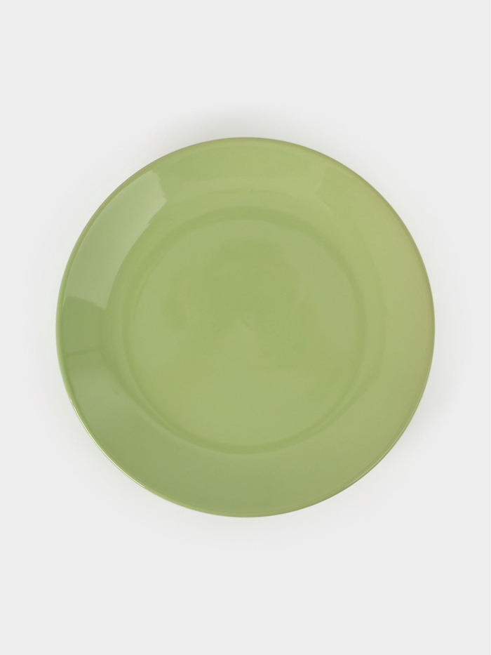 Десертная тарелка Доляна «Пастель», d=19 см, керамика, зелёная - Фото 1