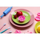 Десертная тарелка Доляна «Пастель», d=19 см, керамика, зелёная - Фото 5