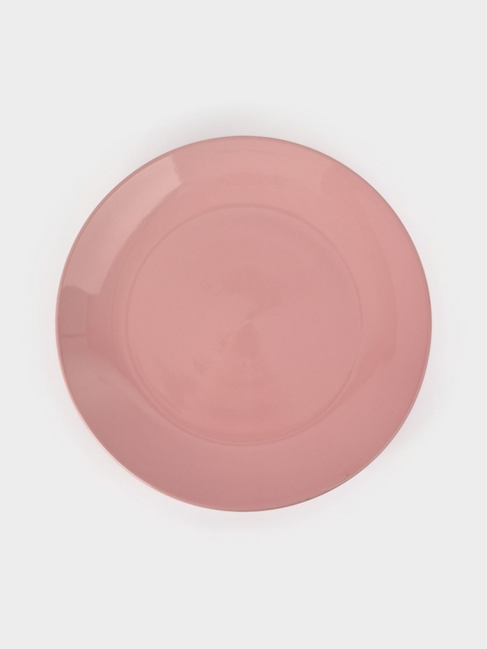 Тарелка Доляна «Пастель», d=27 см, керамика, розовая - Фото 1