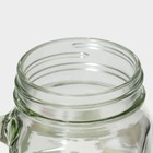 Кружка Доляна «Единорог», 450 мл, 10×7.5×13 см, стекло, с крышкой и трубочкой - Фото 4