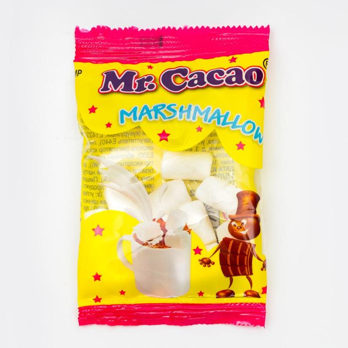 Зефир жевательный Mr.Cacao для десертов, 10 г - Фото 1