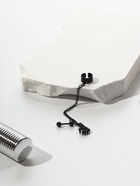 Серьга кафф «Лапа», с цепочкой, цвет чёрный - Фото 6