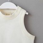 Майка детская MINAKU: Home collection kids белый, рост 134 см - фото 34991951