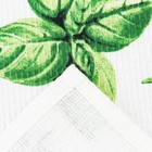 Набор кухонных полотенец «Доляна» Fines herbes, 2 шт., белые, 35×60 см - Фото 7