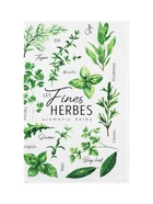 Набор кухонных полотенец «Доляна» Fines herbes, 2 шт., белые, 35×60 см - Фото 7