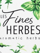 Набор кухонных полотенец «Доляна» Fines herbes, 2 шт., белые, 35×60 см - Фото 8