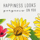 Полотенце кухонное Доляна Happiness looks 35х60 см, 100% хлопок, 160г/м2 - Фото 3