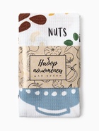 Набор кухонных полотенец Доляна «Рецепты счастья», 35×60 см - 2 шт., 100% хлопок - фото 116940871 Набор кухонных полотенец Доляна «Рецепты счастья», 35×60 см - 2 шт., 100% хлопок - фото 116940871