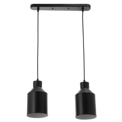 Люстра BayerLux Подвес BayerLux 9111/2   2х40Вт Е27, черный