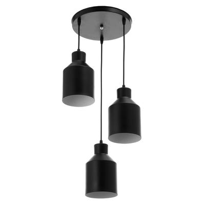 Светильник подвесной BayerLux «0211/3», 3×40 Вт Е27, черный