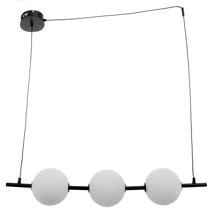 Светильник BayerLux "Пузырь матовый" 3хLED 24Вт черный 80x15x120 см - фото 1905755291