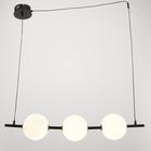 Светильник BayerLux "Пузырь матовый" 3хLED 24Вт черный 80x15x120 см - фото 21223089