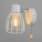 Бра с переключателем 59380/1 E14 40Вт белый-хром 13х8х13 см - фото 22687456