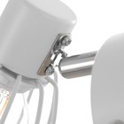 Бра с переключателем 59380/1 E14 40Вт белый-хром 13х8х13 см - фото 22687461