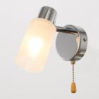 Бра с переключателем 59384/1 E14 40Вт хром 15х8х13 см - фото 24235404