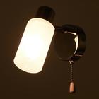 Бра с переключателем 59384/1 E14 40Вт хром 15х8х13 см - фото 24235405