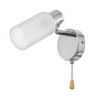 Бра с переключателем 59384/1 E14 40Вт хром 15х8х13 см - фото 24235406