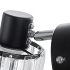 Бра с переключателем 59386/1 E14 40 Вт черный-хром 19×11×12 см - фото 35298017