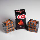 Кокосовый уголь для кальяна Cocobrico, 96 кубиков - Фото 3