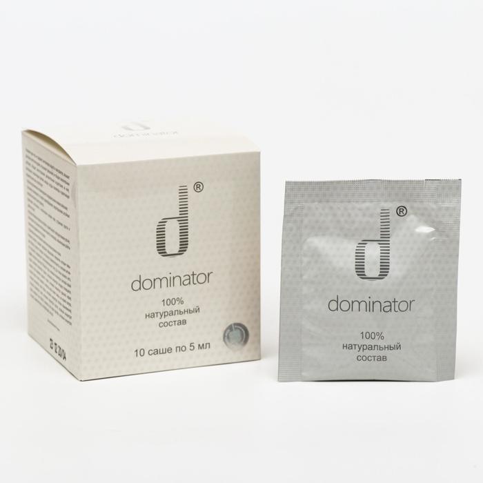 Крем нативный порционный Dominator, 10 саше по 5 мл - Фото 1