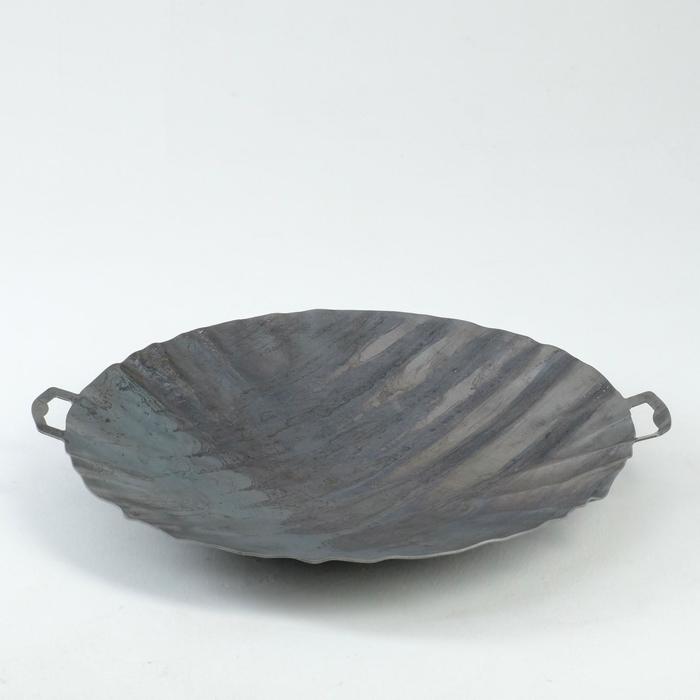 Сковорода садж плоский диаметр 55 см, толщина стали 2 мм - Фото 1