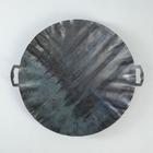 Сковорода садж плоский диаметр 55 см, толщина стали 2 мм - Фото 2