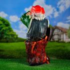 Садовая фигура "Баба Яга" 58х33см - фото 23842280