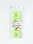 Таблетница, 9.7×2.7×1.7 см, 4 секции, МИКС - Фото 5