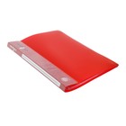Папка с 20 вкладышами А4, 600 мкм, Calligrata, 15 мм, красная - Фото 3
