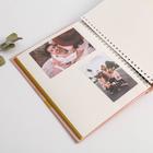 Фотоальбом на 20 магнитных листов «Наше чудо», розовый - фото 806872697