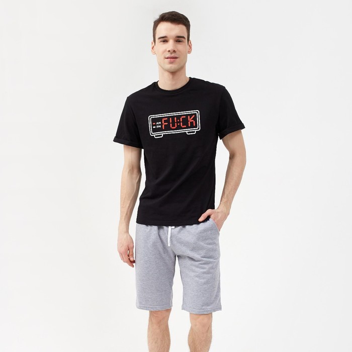 Пижама мужская KAFTAN Fuck, размер 50