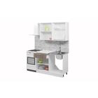 Кухонный гарнитур «Лилия», 1.2 м, ЛДСП, без мойки, цвет белый / дуб сонома светлый - Фото 2