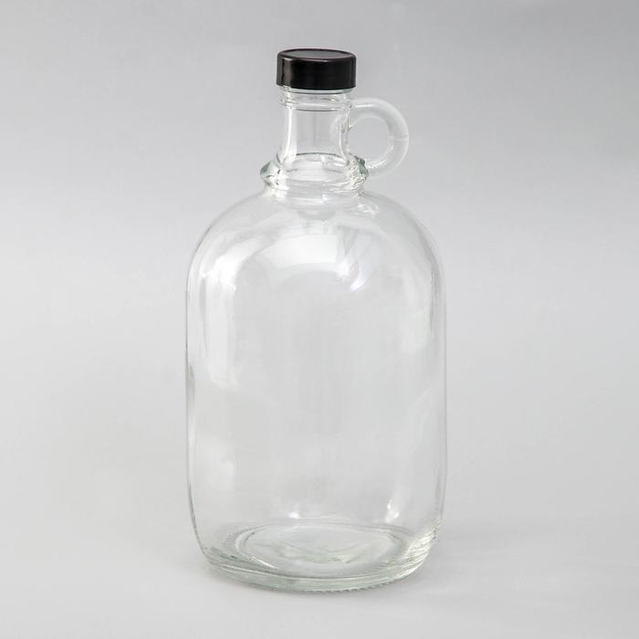 Бутылка стеклянная «Гера», 2 л - Фото 1