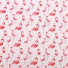 Набор бумаги упаковочной глянцевой "Фламинго", 2 листа 50 × 70 см - фото 6393673