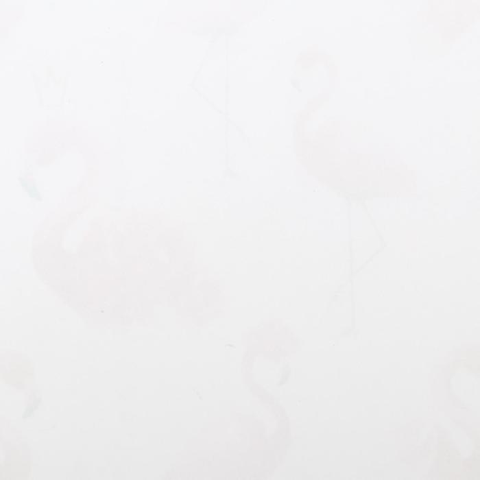Набор бумаги упаковочной глянцевой "Фламинго", 2 листа 50 × 70 см - фото 1891036841