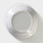 Тарелка фарфоровая Punto bianca, 1 л, d=21,5 см - Фото 4