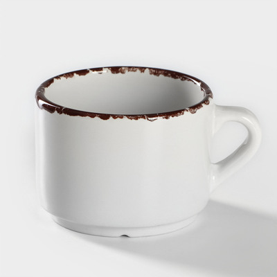 Чашка чайная Хорекс Antica perla, 350 мл, фарфор, белая